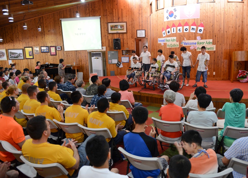 Aikwangwon Orphanage visit