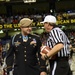 Medal of Honor Recipient delivers game ball