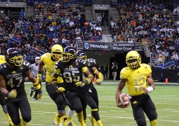 Player outruns defense