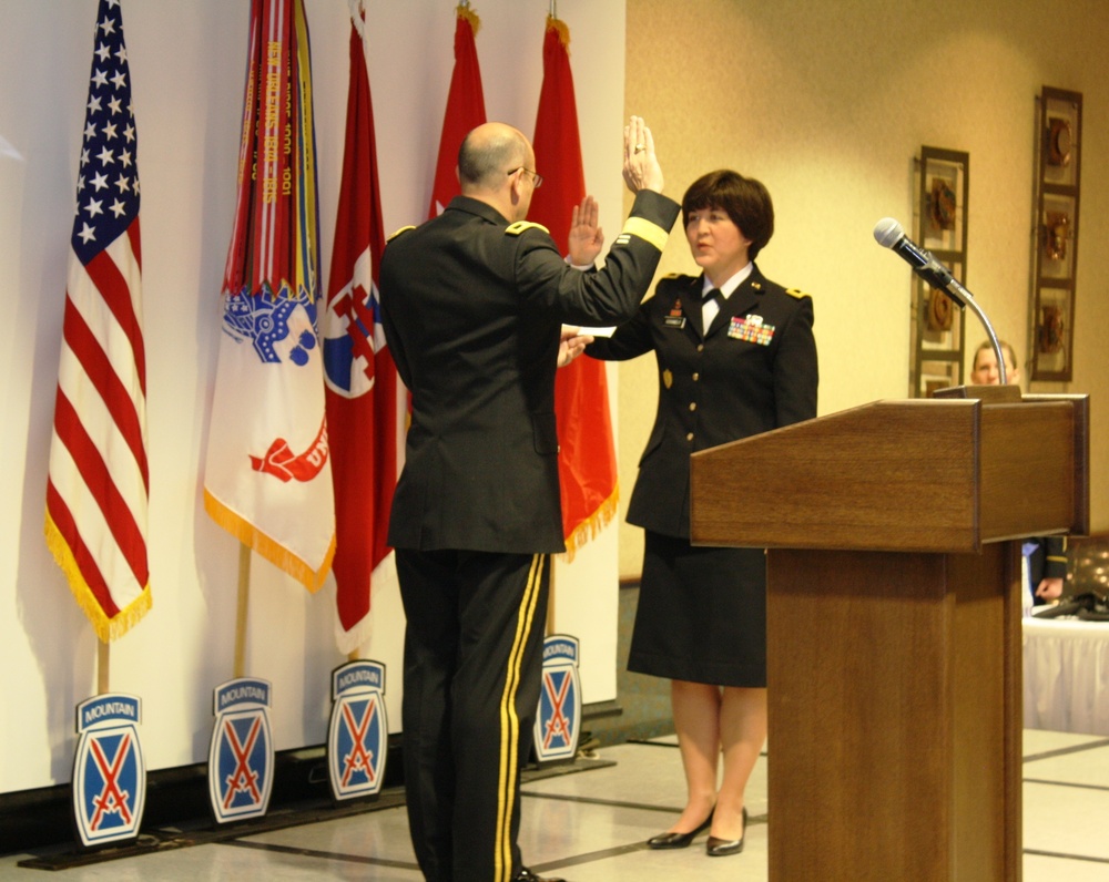 Schanely promoted to brigadier general, reaffirmed oath in the presence of Family, friends