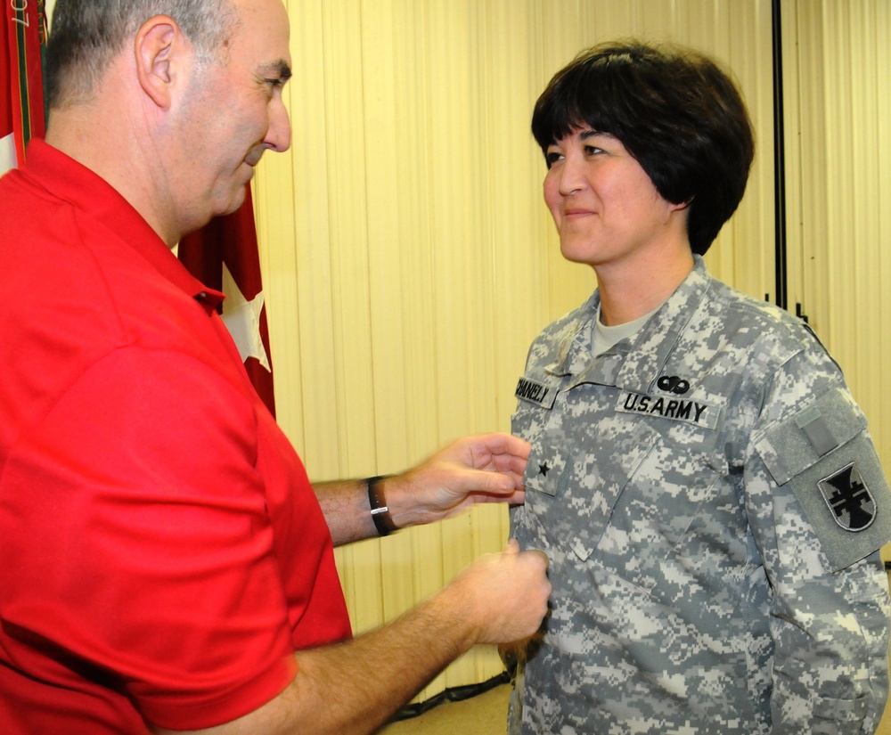 Schanely promoted to brigadier general, reaffirmed oath in the presence of Family, friends