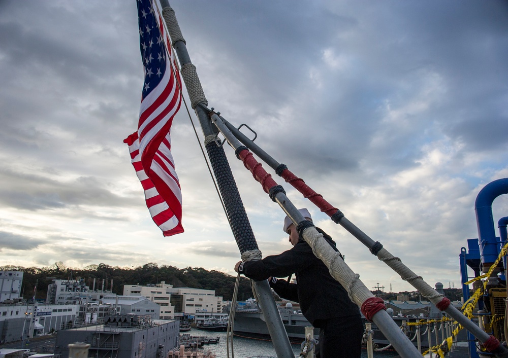 USS George Washington operations