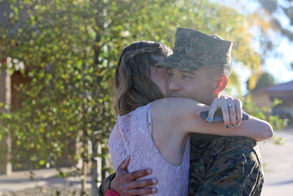 CLR-17 holds promotion ceremony for their Marines