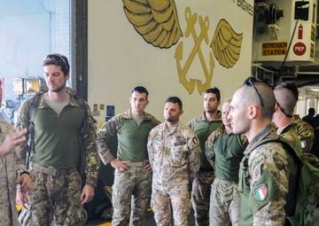 Italian Navy/Marine interaction