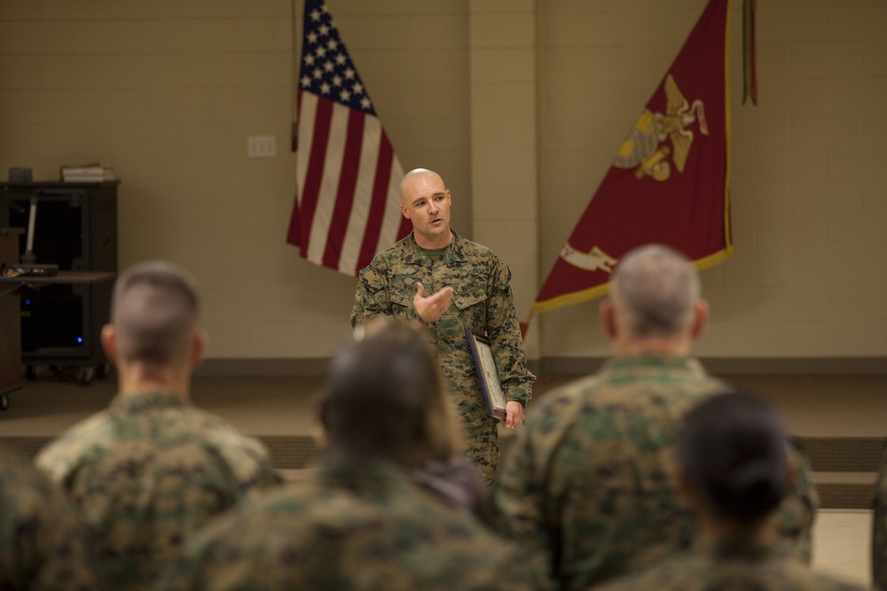 Combat Instructor of the Year/Meritorious GySgt Promotion