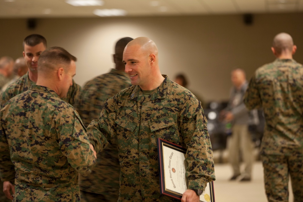 Combat Instructor of the Year/Meritorious GySgt Promotion