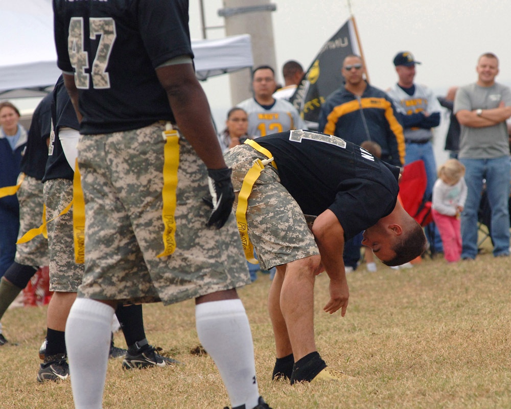 US Army Navy Football Game 2013 on Torii Station brings heat to the soldiers and families on the island