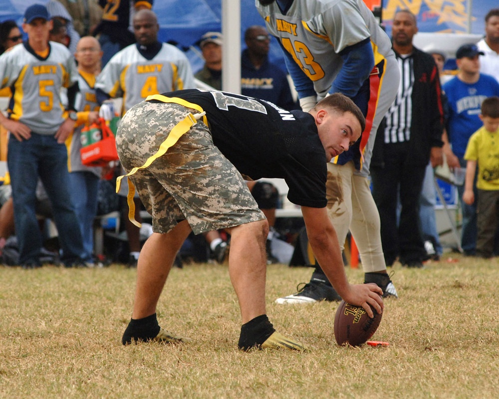 US Army Navy Football Game 2013 on Torii Station brings heat to the soldiers and families on the island