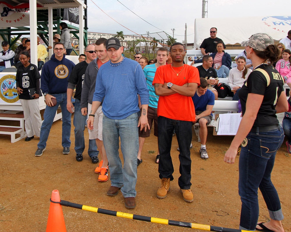 US Army Navy Football Game 2013 on Torii Station brings heat to the soldiers and families on the island