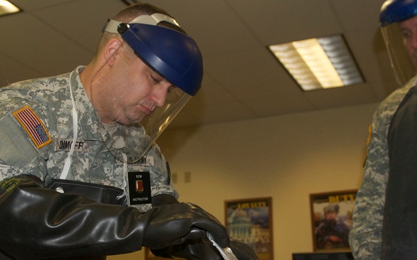 80th Training Command Instructor of the Year competition underway at Fort Knox, Ky.