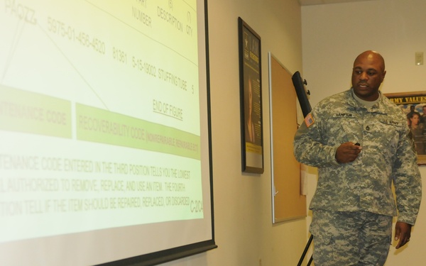 80th Training Command Instructor of the Year competition underway at Fort Knox. Ky.