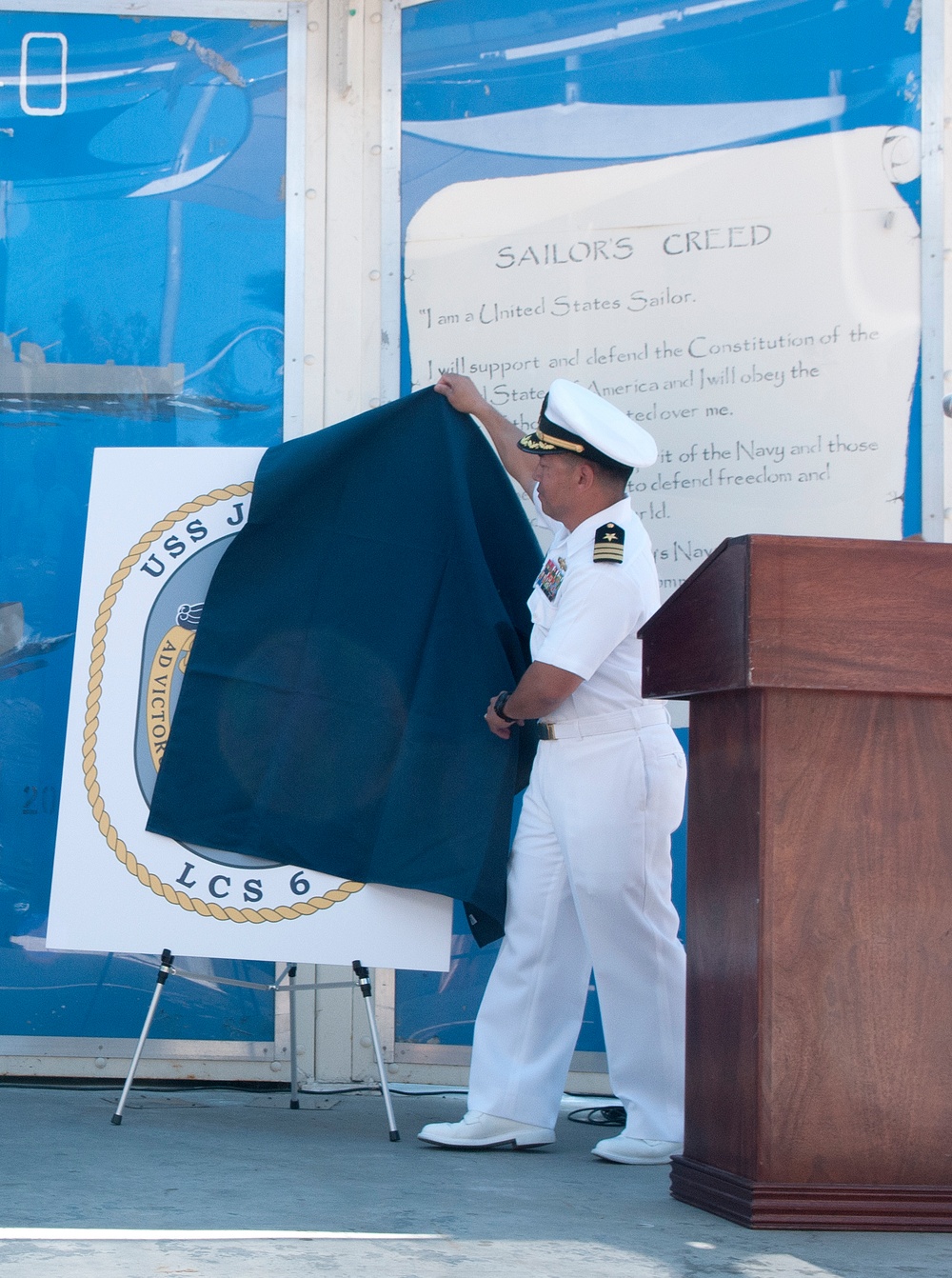 PCU Jackson Crest Unveiling Ceremony