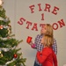 Christmas at the firehouse