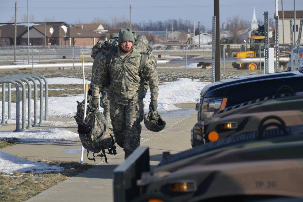 NYARNG soldiers prepare for Operation Polar Vortex