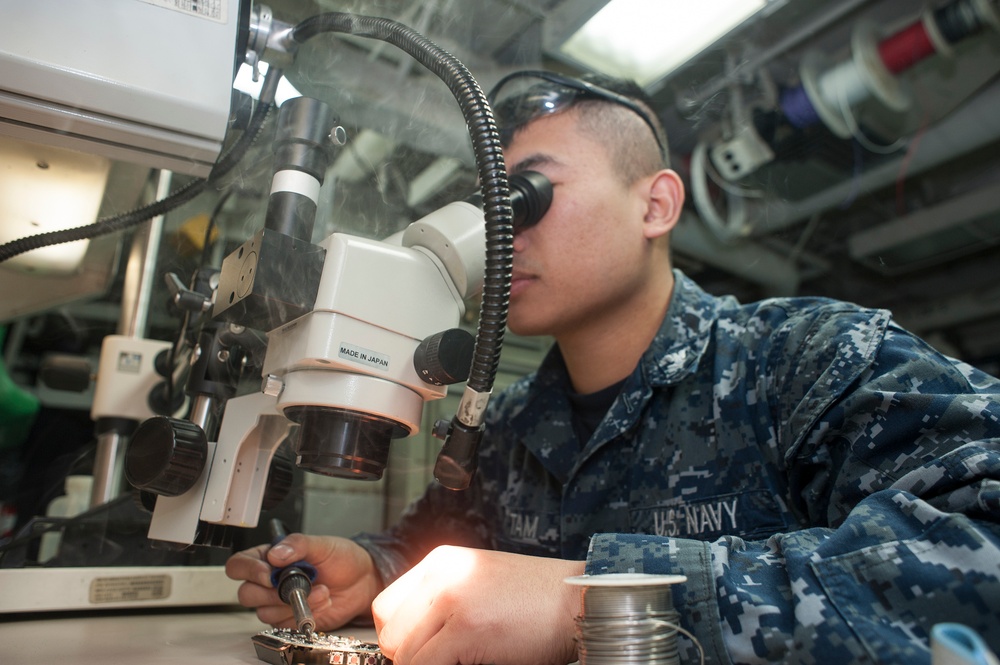 USS George Washington AIMD shop