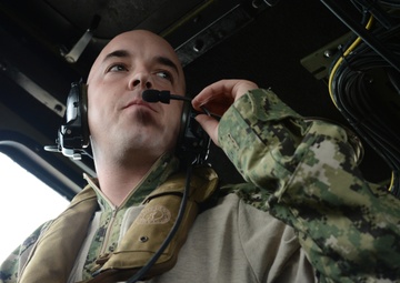 Riverine command boat training