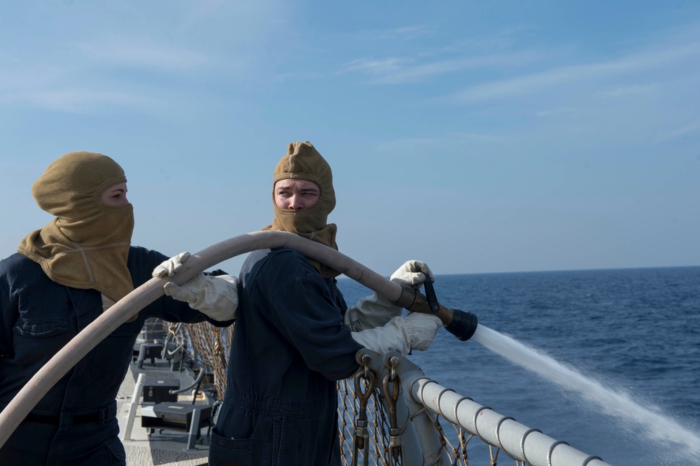 USS Stout operations