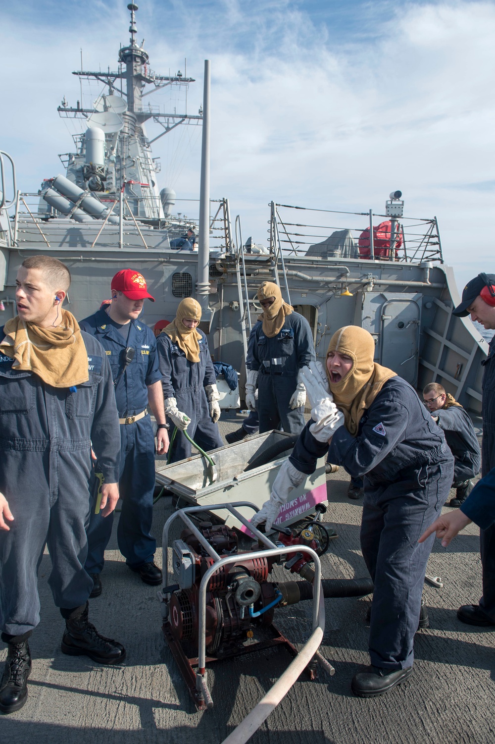 USS Stout operations