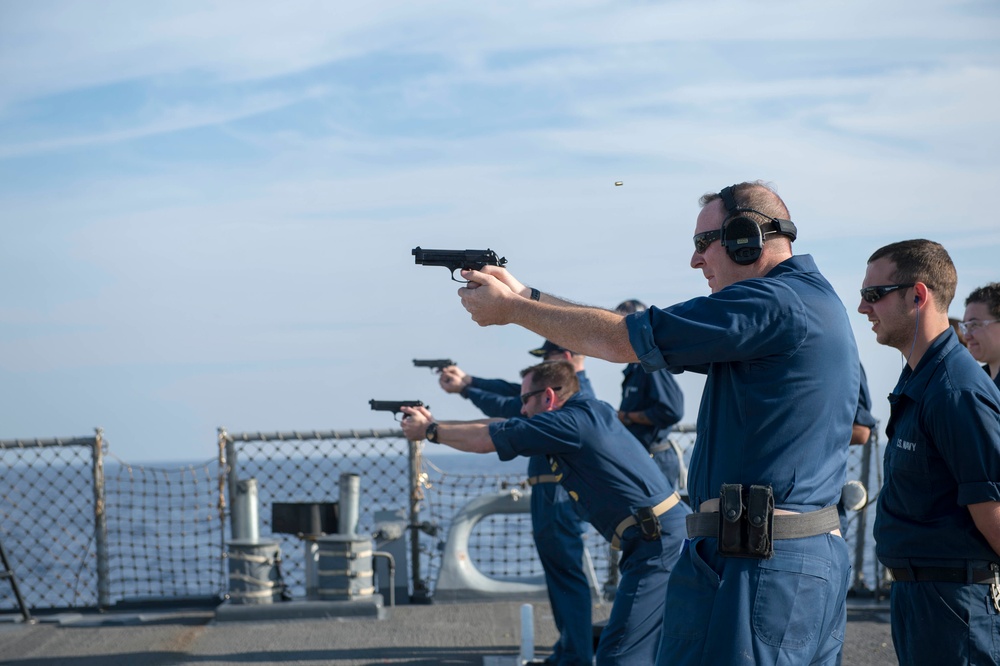 USS Stout operations