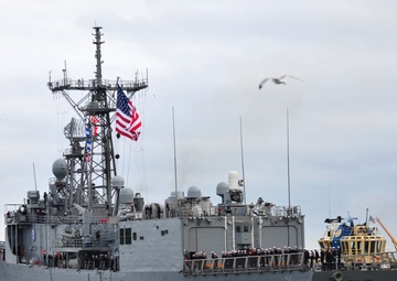 USS Taylor deploys