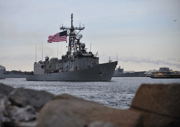 USS Taylor deploys