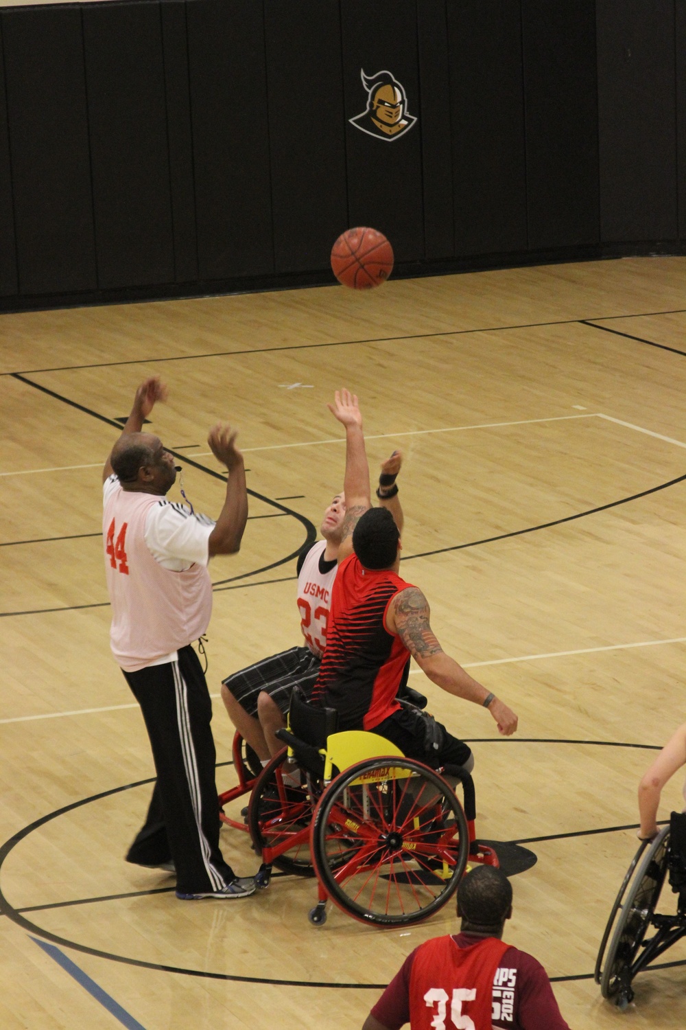 Wounded Warrior Regiment Wheelchair Basketball Camp