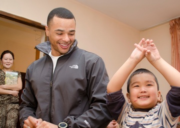 Ohio Rotarians and National Guard soldiers join forces to help Kyrgyz children with disabilities