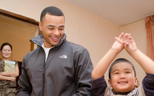 Ohio Rotarians and National Guard soldiers join forces to help Kyrgyz children with disabilities