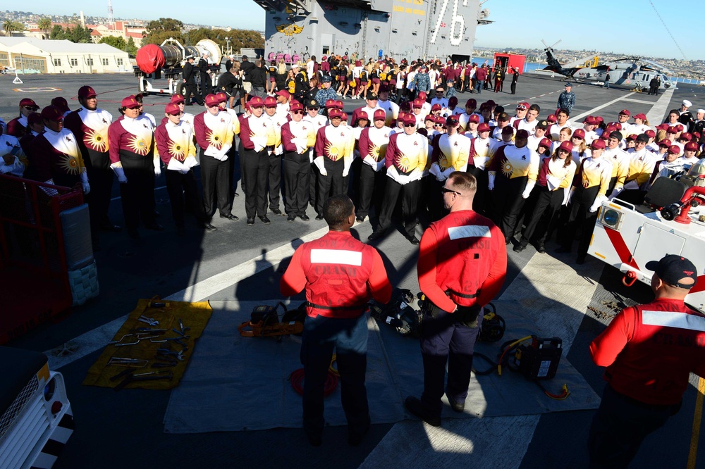 USS Ronald Reagan tour