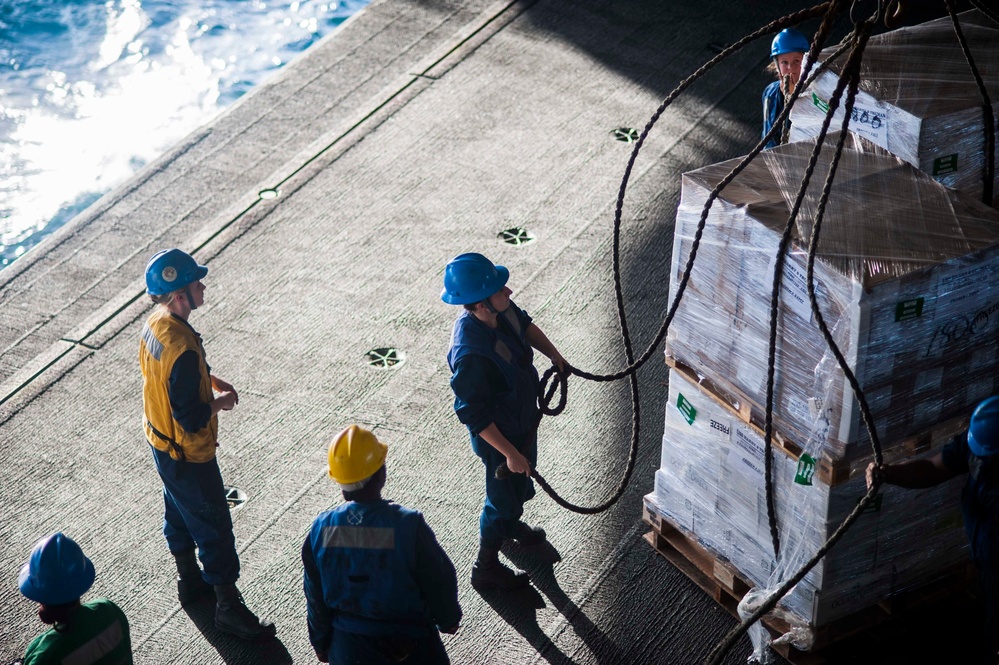 USS Harry S. Truman replenishment