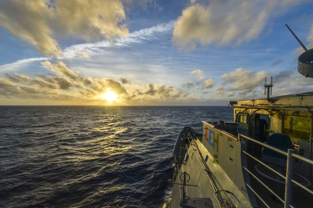 USS Monterey operations