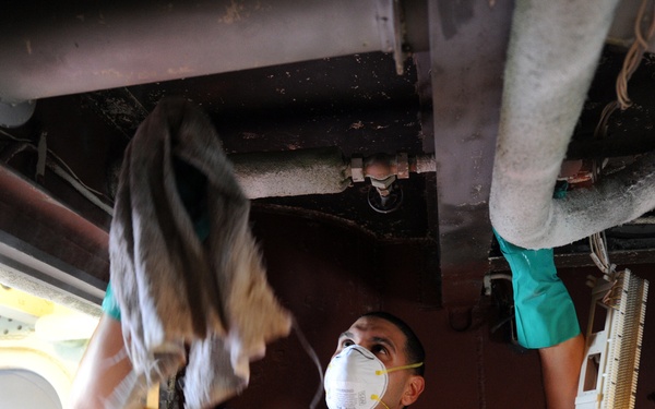 USS Massachusetts community relations project