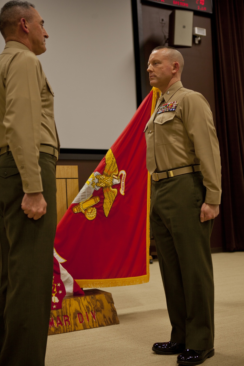 Lt Col Christopher Dixon Promotion Ceremony