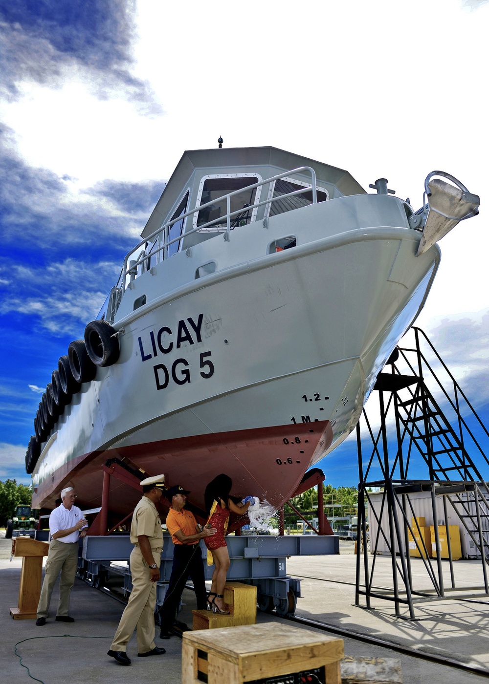 Licay christening ceremony