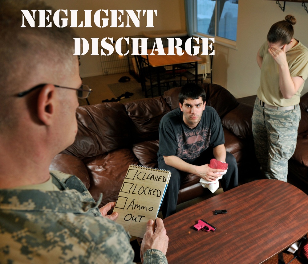 Negligent discharge: Don't be that guy