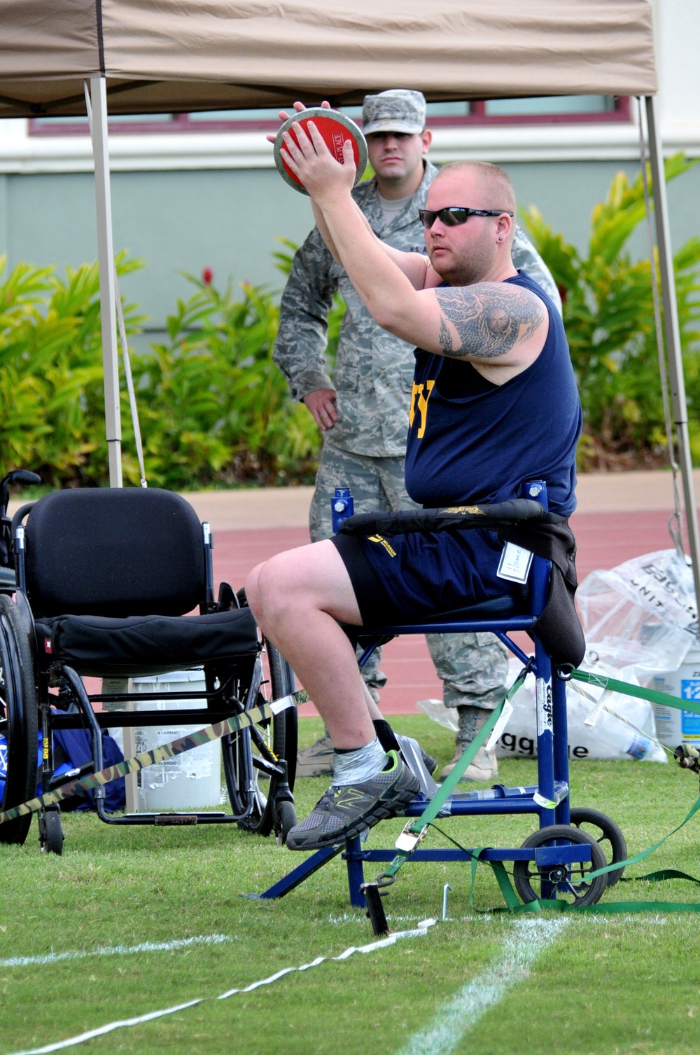 Wounded Warrior Pacific Invitational track and field meet