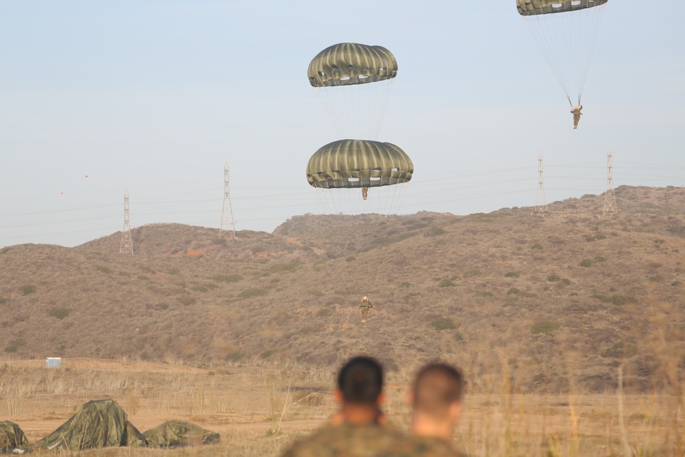 Air Delivery Platoon jump training