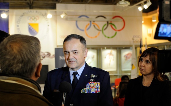 NATO COM speaks with Winter Olympic Academy participants