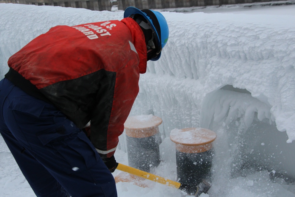 Coast Guard Cutter Bristol Bay icebreaking operations