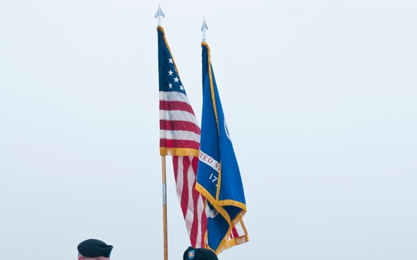 504th BFSB cases colors for Kosovo deployment