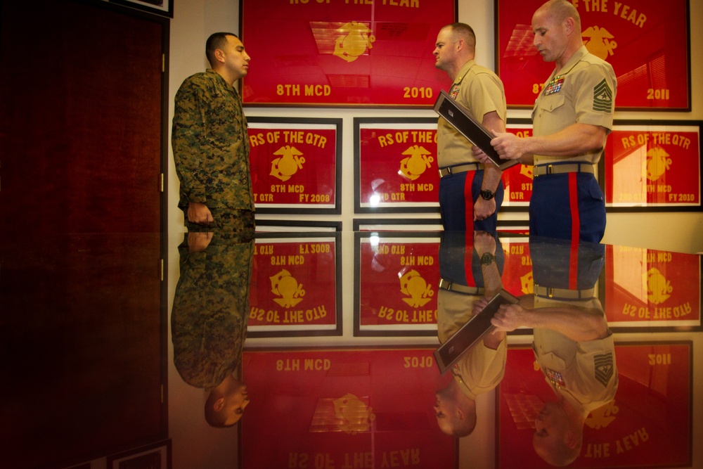 Reflecting responsibility: Texas Marine earns rocker, rank of staff sergeant