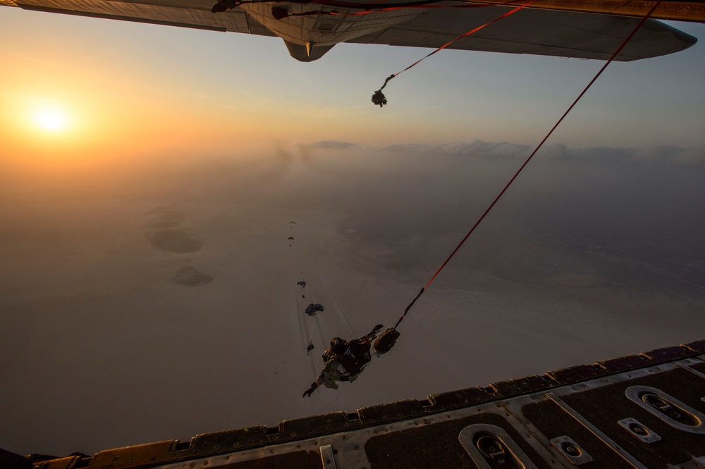 Pararescue jump training