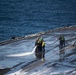 USS Harry S. Truman's flight deck scrubbed