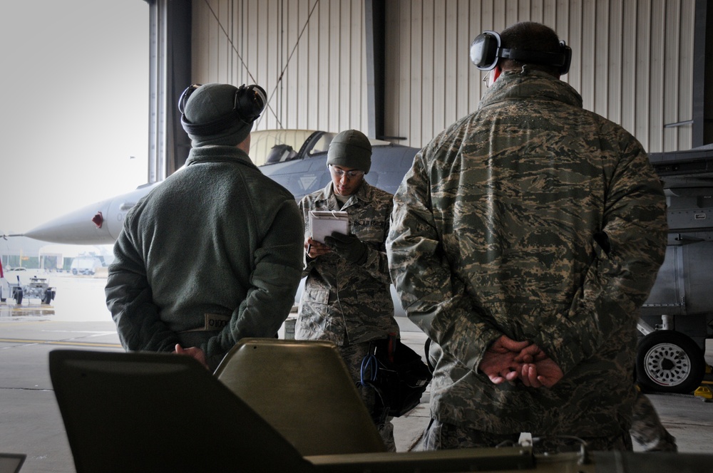 Day two of weapons load crew competition at 177th FW