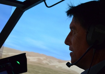 NC governor visits Army Guard aviators