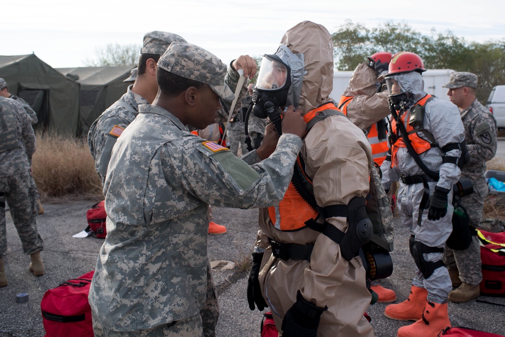 Texas Guardsmen prepare for evaluation with final exercise
