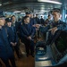 Japanese students tour USS George Washington