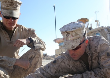 Marine's leadership helps earn combat meritorious promotion