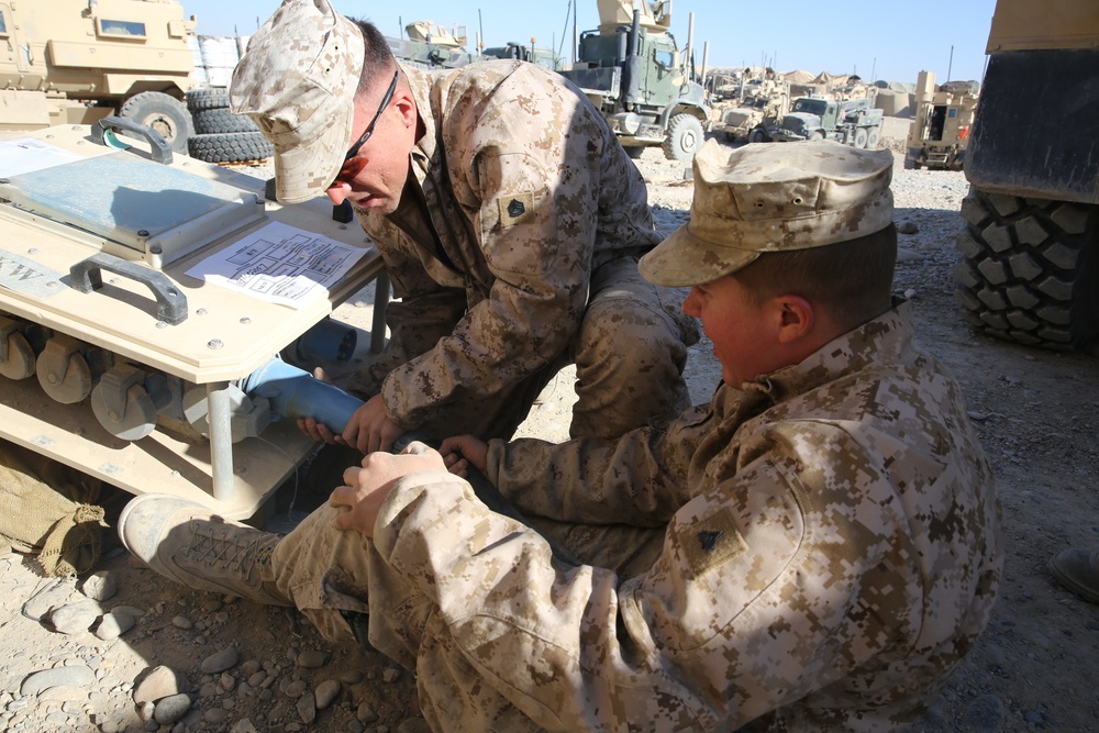 Marine's leadership helps earn combat meritorious promotion