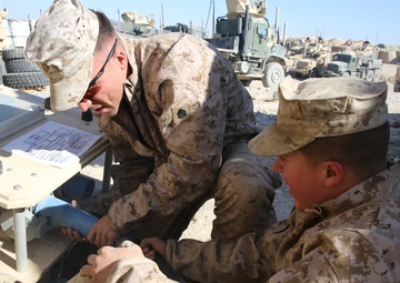 Marine's leadership helps earn combat meritorious promotion